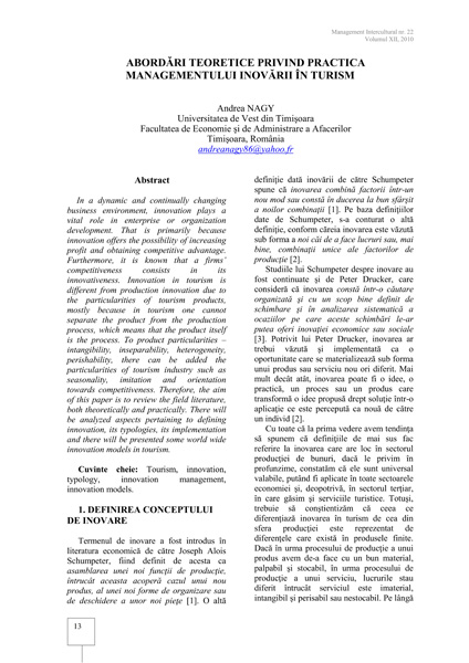 Volumul XII, Management Intercultural