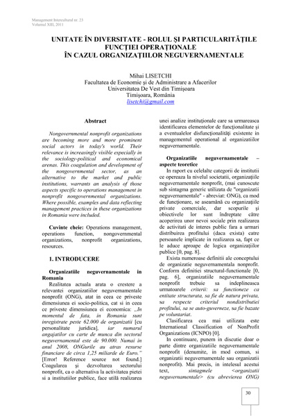 Volumul XIII, Management Intercultural