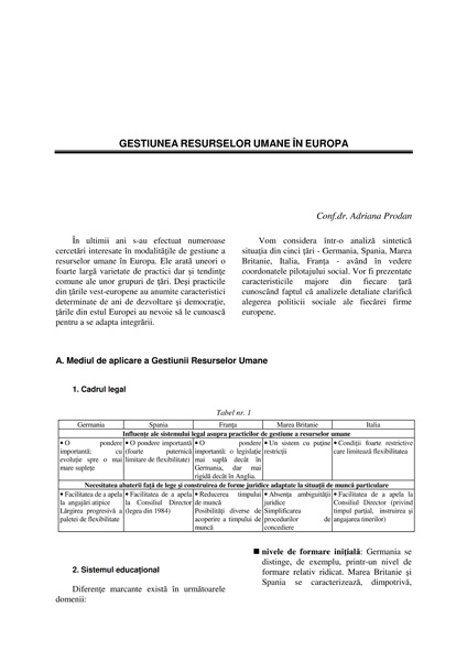 Volumul II, Management Intercultural