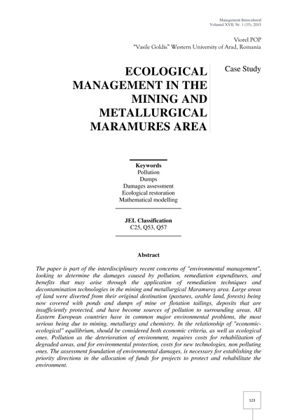 Volumul XVII, Management Intercultural