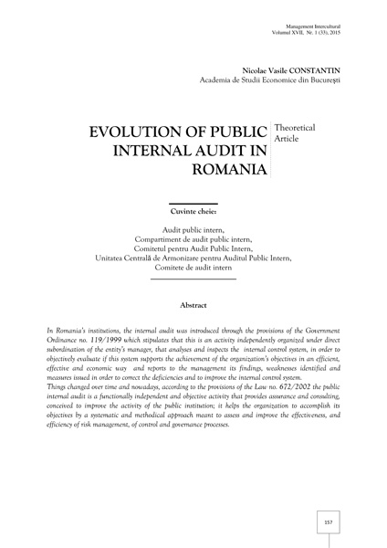 Volumul XVII, Management Intercultural