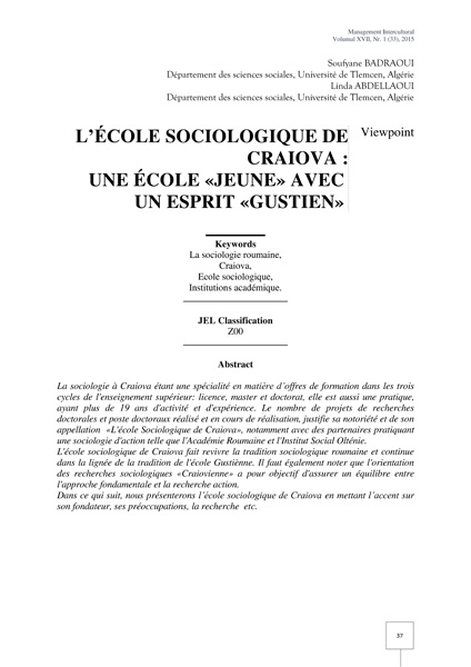 Volumul XVII, Management Intercultural