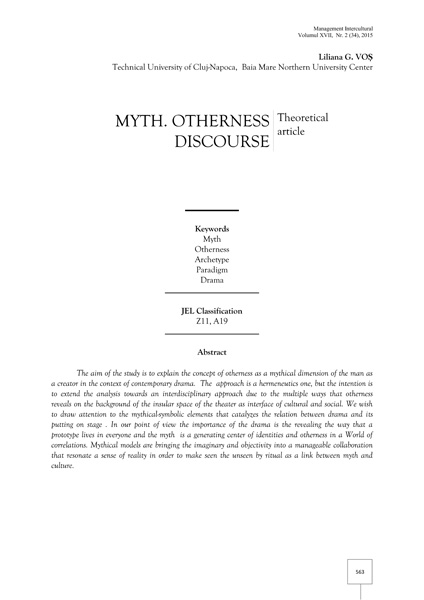 Volumul XVII, Management Intercultural