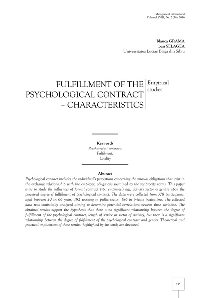 Volumul XVIII, Management Intercultural