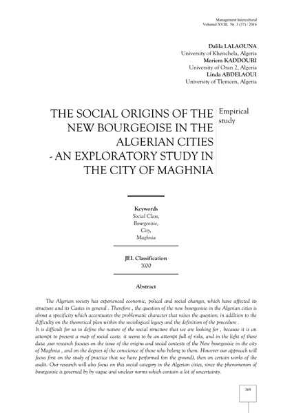 Volumul XVIII, Management Intercultural