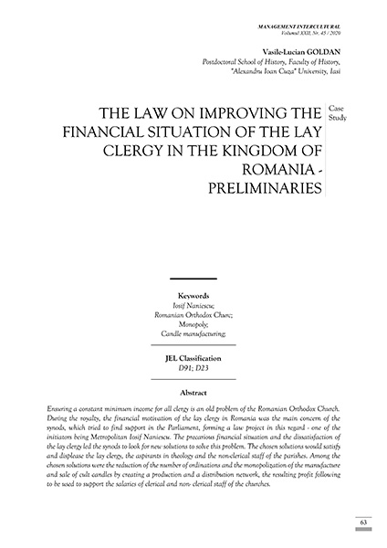 Volumul XXII, Management Intercultural