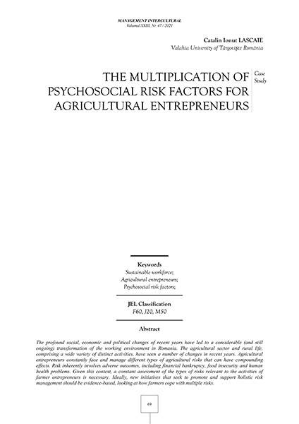 Volumul XXIII, Management Intercultural