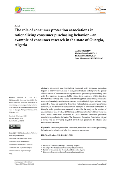 Volumul XXV, Management Intercultural