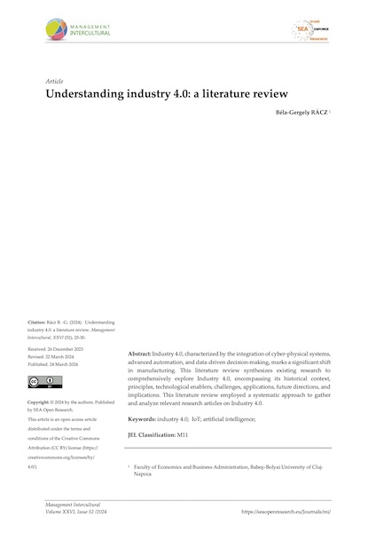 Volumul XXVI, Management Intercultural