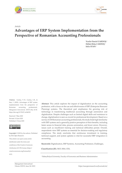 Volumul XXVII, Management Intercultural